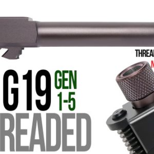 Fits Glock 17 9mm Match Grade Barrel Threaded in Chameleon - Polymer80 Shop