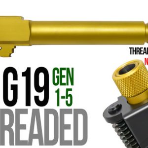 Fits Glock 19 9mm Match Grade Barrel Threaded in Chameleon - Polymer80 Shop