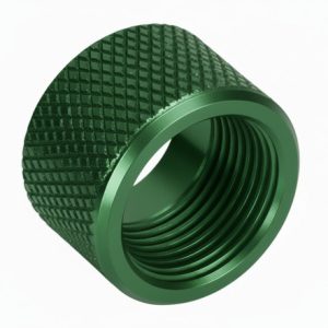 Thread Protector 1/2 x 28 (9mm & .357SIG Barrel) Knurled in  Violet - Polymer80 Shop