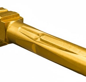 Fits Glock 19 9mm Match Straight Fluted Barrel 2 Tone in Gold - Polymer80 Shop