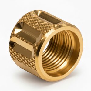 Thread Protector 1/2 x 28 (9mm & .357SIG Barrel) Knurled Straight Fluted in Copper - Polymer80 Shop