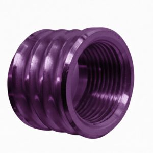 Thread Protector 1/2 x 28 (9mm & .357SIG) Knurled in Rose Gold - Polymer80 Shop