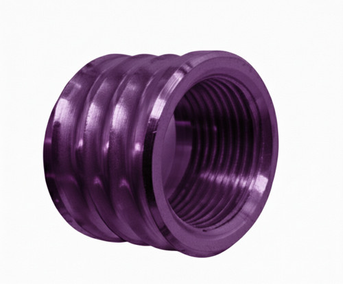 Thread Protector 1/2 x 28 (9mm & .357SIG) Knurled in Rose Gold - Polymer80 Shop