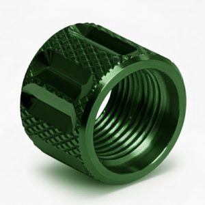 Thread Protector 1/2 x 28 (9mm & .357SIG Barrel) Knurled Straight Fluted in Violet - Polymer80 Shop