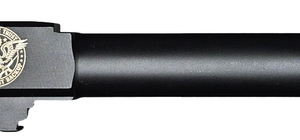 In God We Trust - Guns Are Just Backup Logo Combat Armory barrel Fits Glock 19 New 9mm Match Grade Barrel Threaded - Polymer80 Shop
