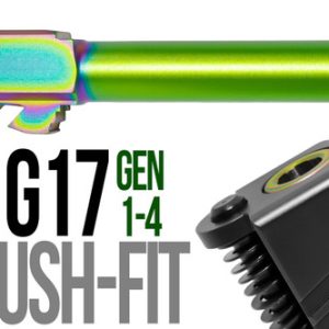 Fits Glock 26  9mm Match Threaded Barrel in Dark Earth - Polymer80 Shop