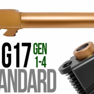 Fits Glock 19 9mm Flush Fit Barrel in Copper - Polymer80 Shop