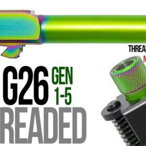 Fits Glock 19 9mm Barrel in Dark Earth - Polymer80 Shop