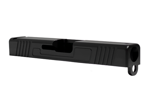 Slide Fits Glock 19 Gen3 Rounded Edges Tapered Nose Black Nitride - Polymer80 Shop