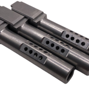 Fits Glock 19 9mm Morse Code Barrel in Naked Stainless - Polymer80 Shop
