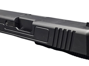 Slide Fits Glock 19 Gen3 Fully Assembled Tapered Nose Black Nitride Threaded - Polymer80 Shop