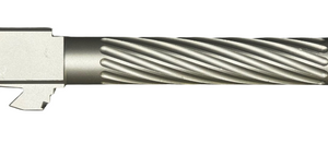 Fits Glock 19 9mm Match Diamond Weave Threaded Barrel in Gold - Polymer80 Shop