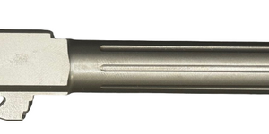 Fits Glock 17 9mm Match Thick Spiral Fluted Barrel in Flat Gray - Polymer80 Shop