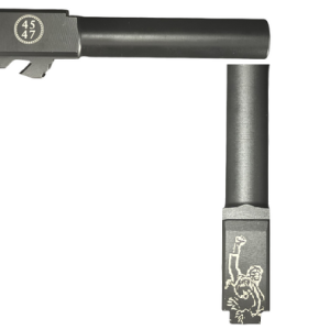 Fits Glock 19 9mm Match Grade Barrel in Naked Stainless Steel - Polymer80 Shop